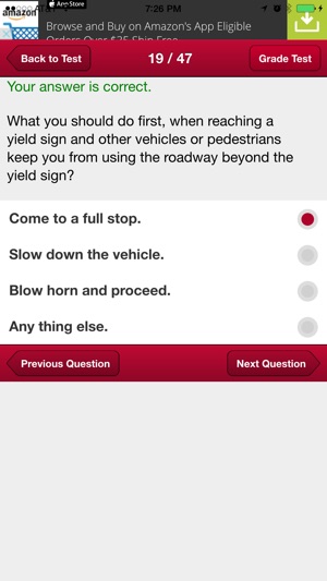 Washington DC Basic Driving Test(圖4)-速報App