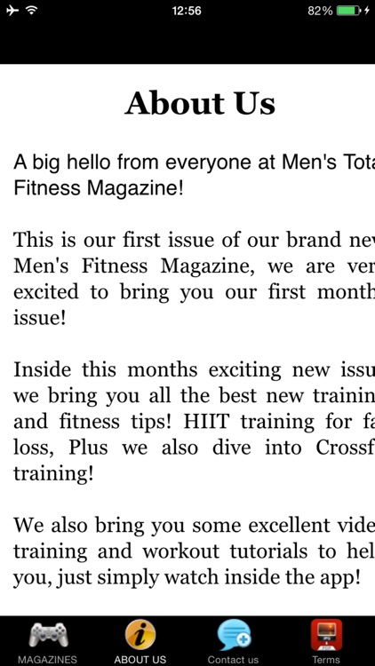 Men's Total Fitness Magazine