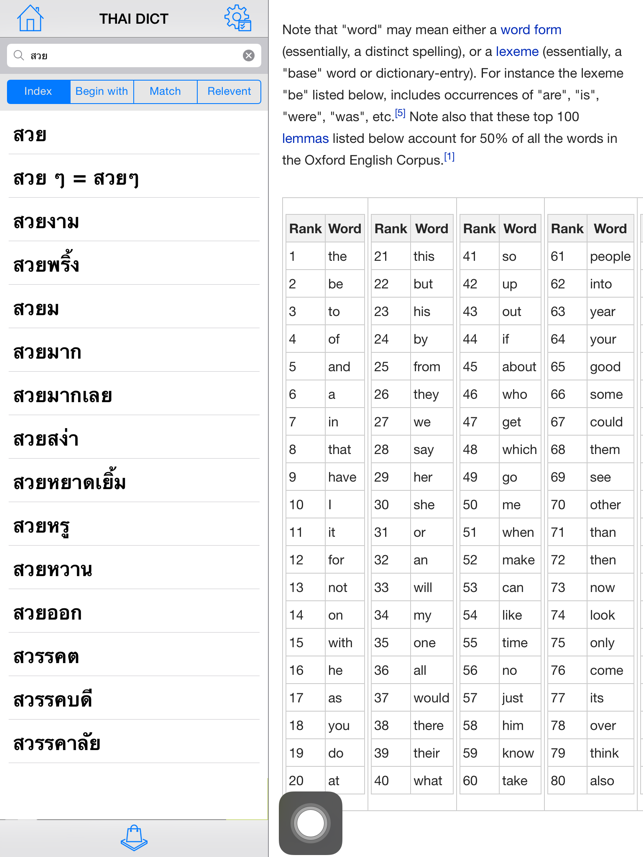 Dict Thai for iPad(圖4)-速報App