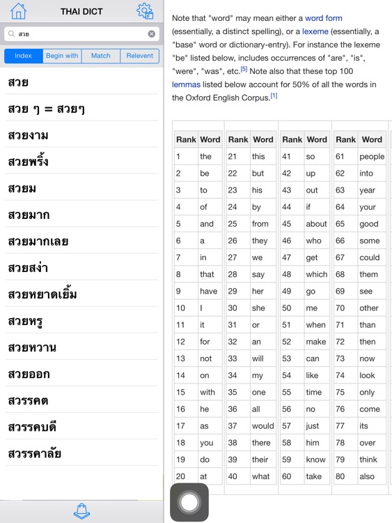 Dict Thai for iPad screenshot-3