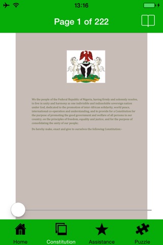 Nigerian Constitution screenshot 2