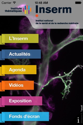 Inserm pour iPhone screenshot 4