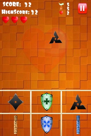 Falling Ninja Match - Samurai Turtle Pairing Puzzle Paid screenshot 3