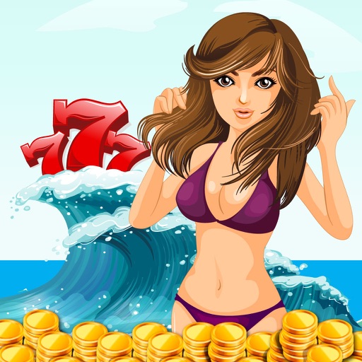 Beach Bikini Slots - Fantasy Casino & Hot Jackpot Treasure Hunt Game icon