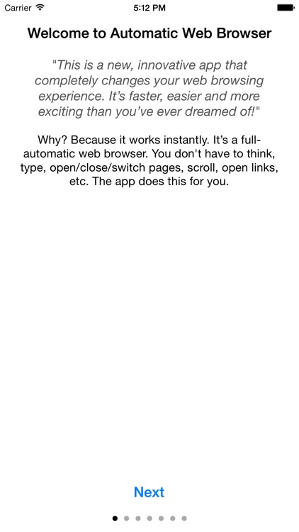 Automatic Web Browser