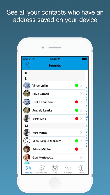 MyFriendsMap