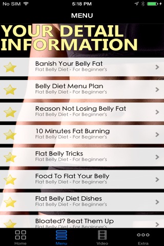 Flat Belly Diet - Best Beginner's Guide For Lose Love Handle screenshot 4