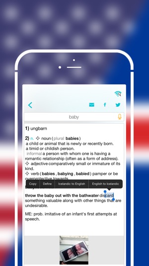 Offline Icelandic to English Language Dictionary(圖4)-速報App