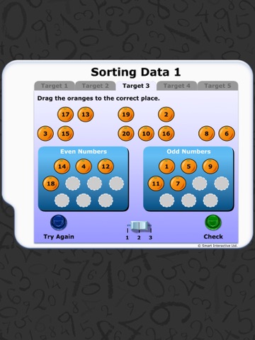 Numeracy Warm Up - Sorting Data 1 screenshot 3