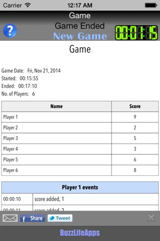 VerySimpleScoreBoard screenshot 4