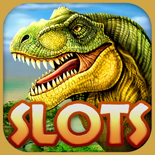 Jurassic Casino - Free Slots Machine - Vegas Pokies featuring Jackpots Volcano Icon