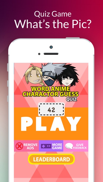 World Anime Character Guess Trivia