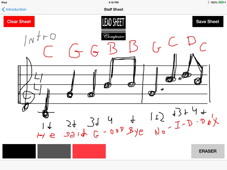 Lead Sheet Composer screenshot-3