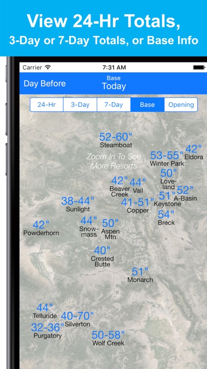 Colorado Snow Map & Webcams screenshot-3