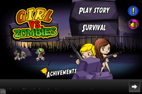 Pretty Girls vs Zombies screenshot 2