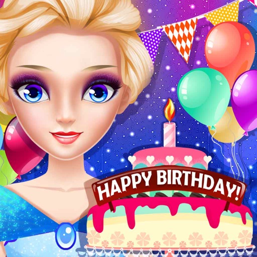 Ice Princess Dress Up - Birthday Fever