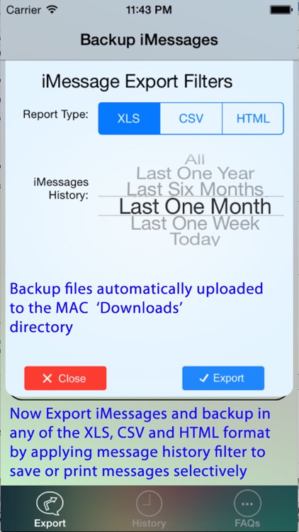 Backup SMS + Text Messages TextRecover SMS Export Pro screenshot-4