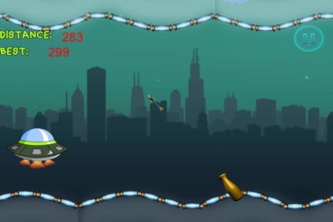 Ultimate Alien Spaceship Racing Mania screenshot 2