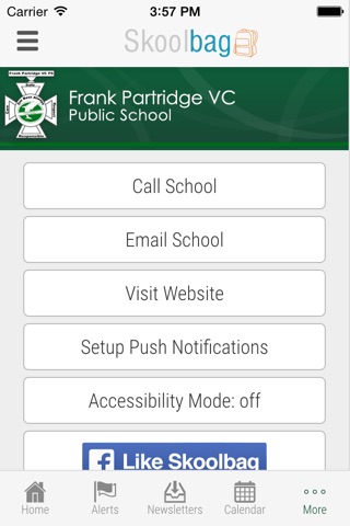 Frank Partridge V.C. Public School - Skoolbag screenshot 4