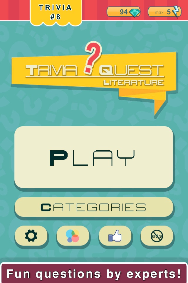 Trivia Quest™ Literatures - trivia questions screenshot 3