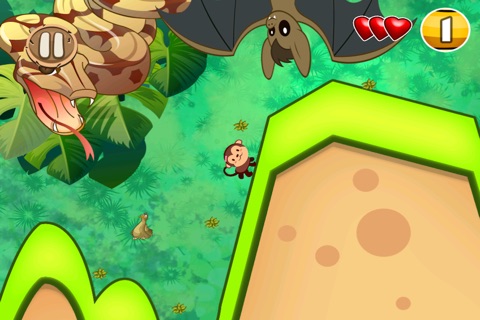 Going Bananas! - Monkey Flipping Voyage- Free screenshot 3