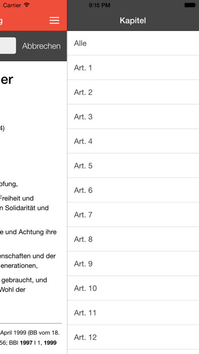 How to cancel & delete Bundesverfassung BV Schweiz PRO from iphone & ipad 3