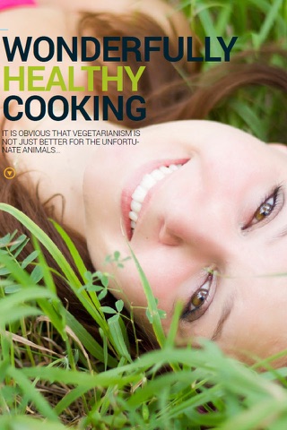 'iLiveVeg: The Magazine For Cooking Light with Mediterranean Diet and Raw Food Recipes for Dinner screenshot 4
