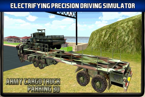 Army Cargo Trucks Parking 3D – Extended Military Tactical vehicles Driving Test screenshot 4