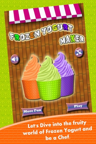 Frozen Yogurt Maker Fruity Fun screenshot 2