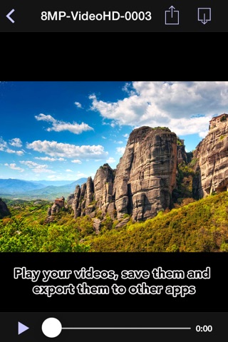 Video HD+ for iPhone5S - Record 8MP and 5MP videos with your iPhone screenshot 4