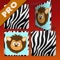 Wildlife Safari Cartoon Memo Puzzle Pro