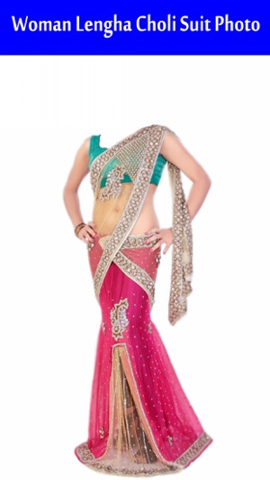 Women Lengha Choli Suit Photo(圖4)-速報App