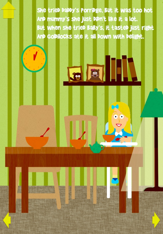 Nursery Rhymes: Goldilocks and the Three Bears screenshot 3