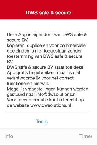 DWS safe & secure BV screenshot 4