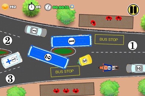 Indian Traffic Madness - a puzzle game for managing a junction screenshot 3