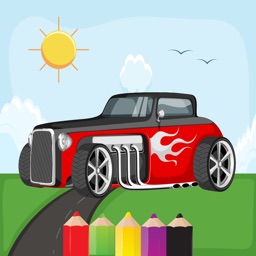 Car Color Book - Coloring game for Kids & Toddlers