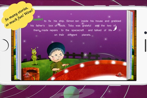 Simon in Space by Story Time for Kids screenshot 2