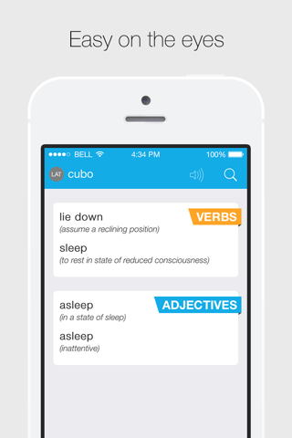 Latin – English Dictionary screenshot 2