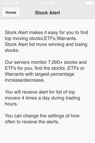 TopStockAlert screenshot 2