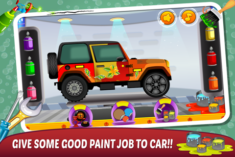 Mechanic Car Garage & Spa – Make speedy Automobile in Kids Auto Repairing Work Shop and Washing Salon screenshot 2