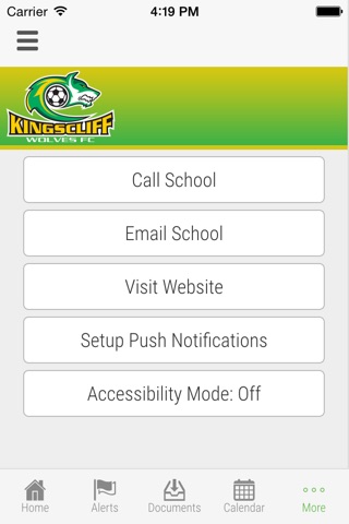Kingscliff District Football Club - Sportsbag screenshot 4