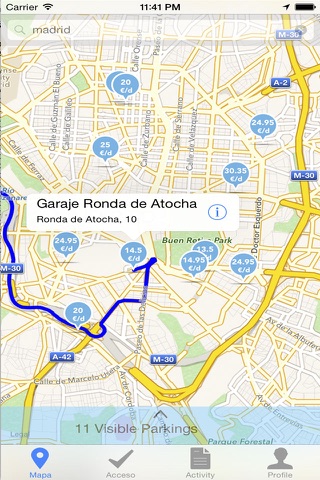 Parkapp España Reserva Parking screenshot 3