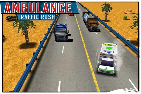 Ambulance Traffic Rush screenshot 3
