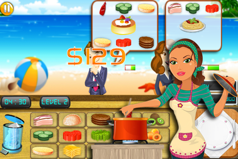 Cooking Chef Beach Bistro screenshot 2