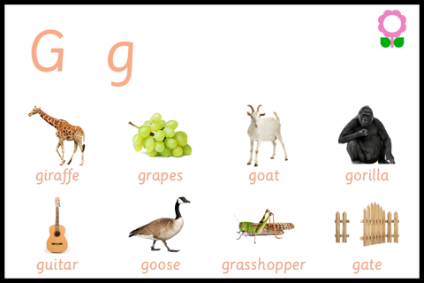 Alphabets Vocabulary for Kids screenshot 3