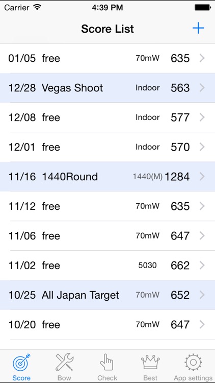 Archery Recorder -Archery Score Management-