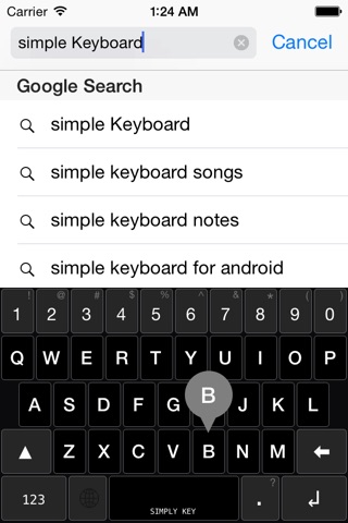 SimpleKey - One-handed Keyboard screenshot 4