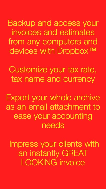 Invoice Maker Core • Mobile PDF invoicing