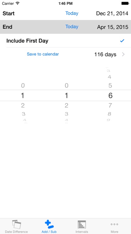 Date Difference Calculator screenshot-1