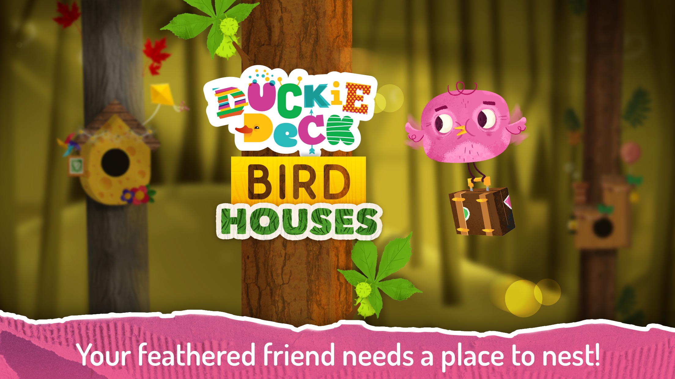 Screenshot do app Duckie Deck Bird Houses